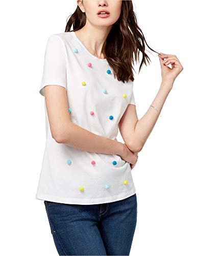 Short-Sleeve Pom-Pom T-Modern Shirt