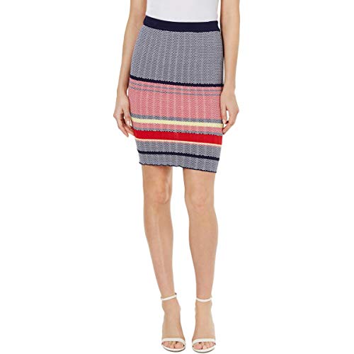 Striped Sweater Modern Skirt