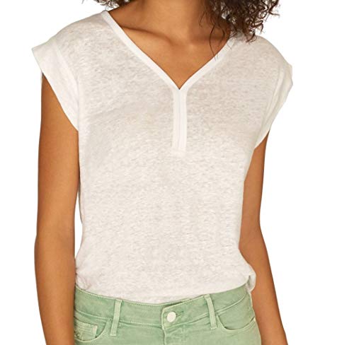 Laura V-Neck Solid T-Modern Shirt