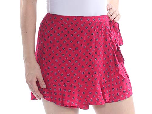 Juniors' Modern Skirt Flirt Printed Skort