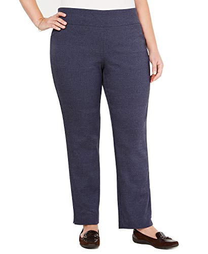 Plus Size Cambridge Tummy-Control Pull-On Signature Pants