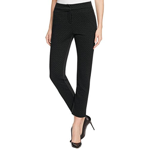 Finity Womens Glitter Textured Ankle Signature Pants