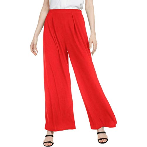 Wide-Leg Signature Pants