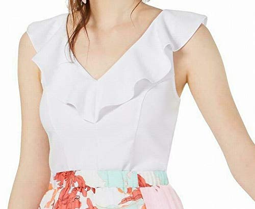 V-Neck Ruffled Premium Top
