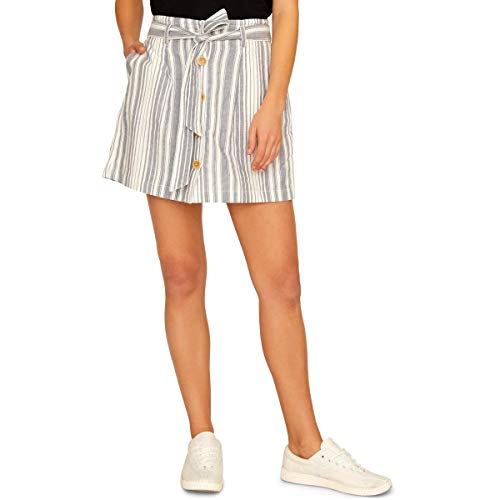 Sagebrush Paper-Bag Mini Modern Skirt