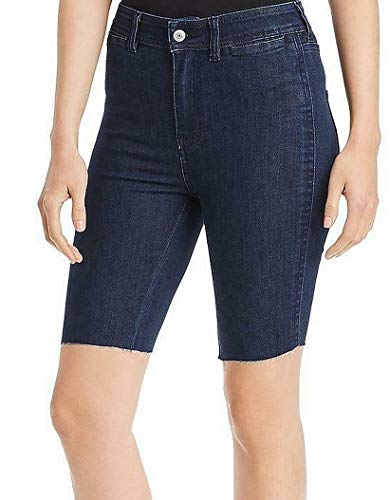 Free People So Chic Denim Biker Premium Shorts