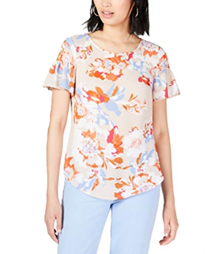 Floral-Printed Signature Blouse