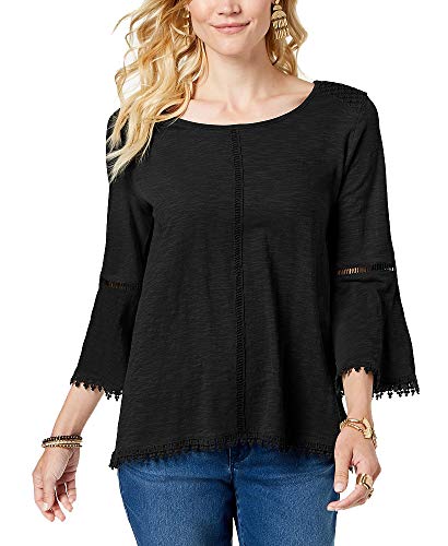 Crochet-Trim Swing Premium Top