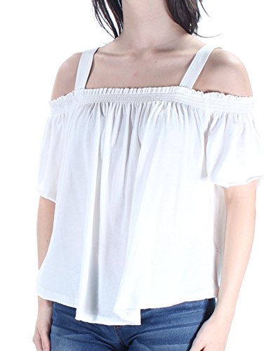 We The Free Womens Ruffled Off-The-Shoulder Everyday Premium Top