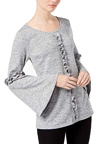 Ruffled Bell-Sleeve Premium Top