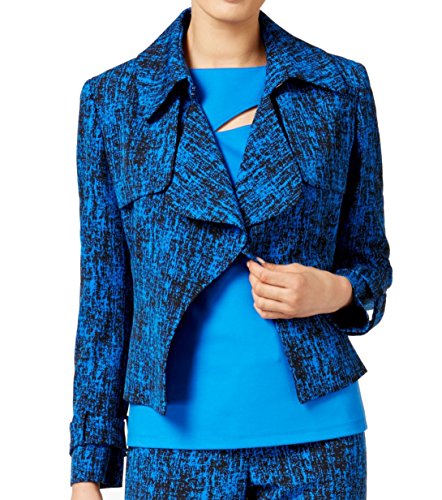 Ak Anne Klein Womens Collection La Sena Short Trench Jacket