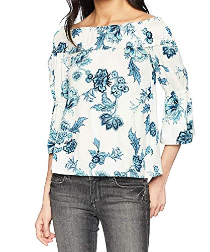 Lexie Printed Off-The Shoulder Premium Top