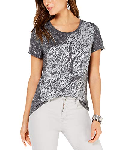 Graphic Scoop-Neck Premium Top