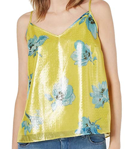 Sleeveless Printed Shine Premium Top