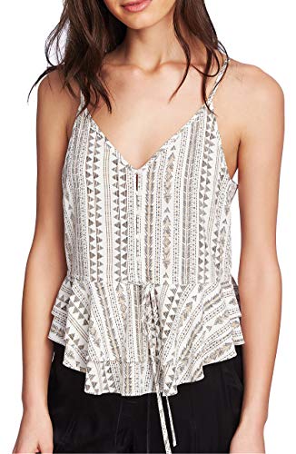 Flutter Hem Printed Camisole