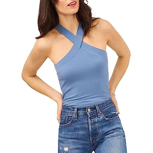 1.STATE Rib Crossover Halter Tank