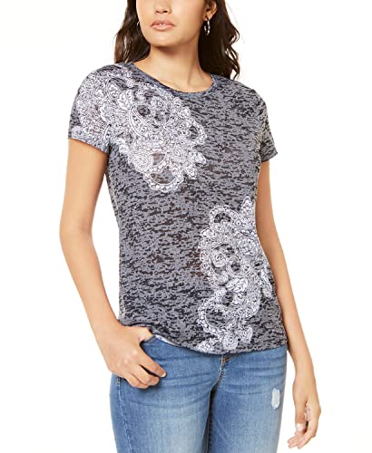 INC Printed Burnout T-Modern Shirt