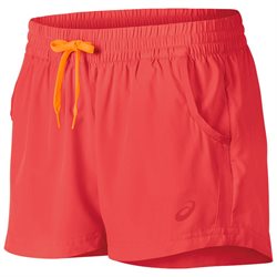 ASICS Women's Train for Sport 2-Inch Woven Premium Shorts, Coralicious, X-Large
