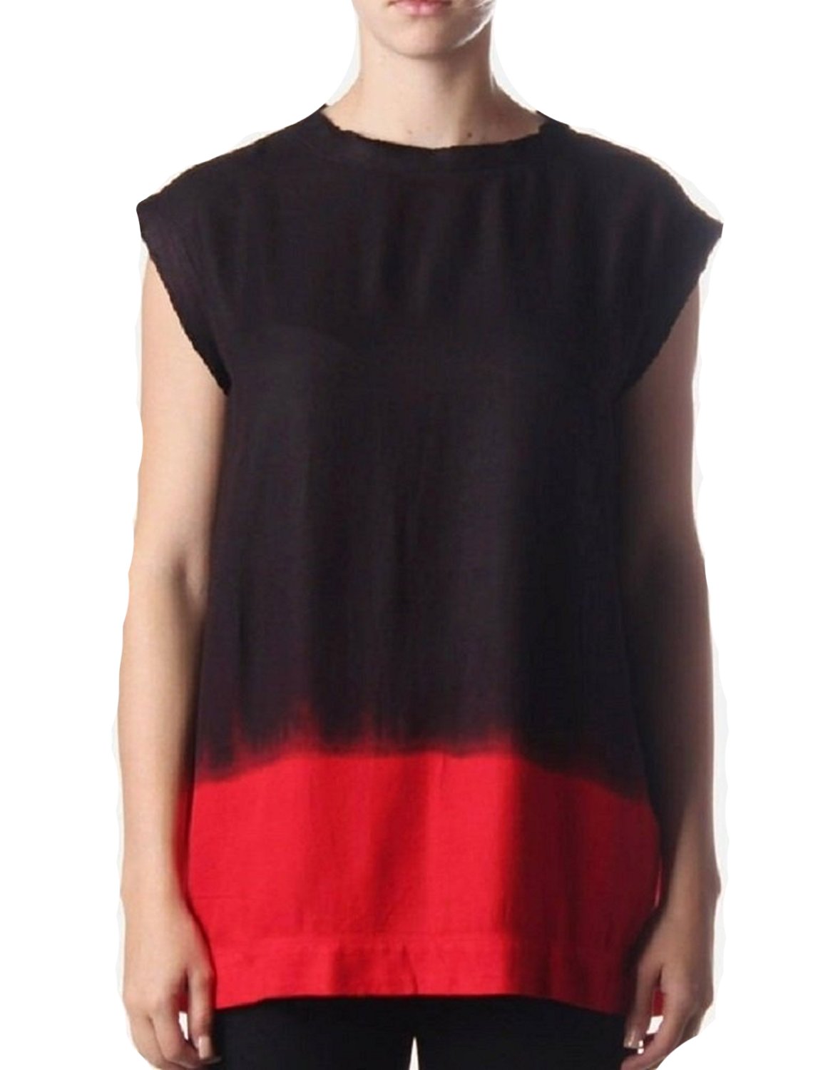 Diesel T-Lydy-B Womens Tank Premium Top Black/Red