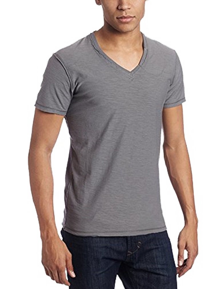 Diesel Men's V-Neck Tee Tos Jersey T-Modern Shirt Deep Blue