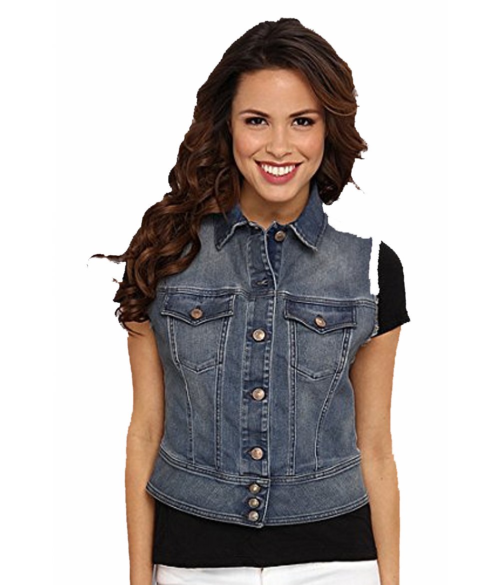 Diesel De-Pally Vests Ss Denim