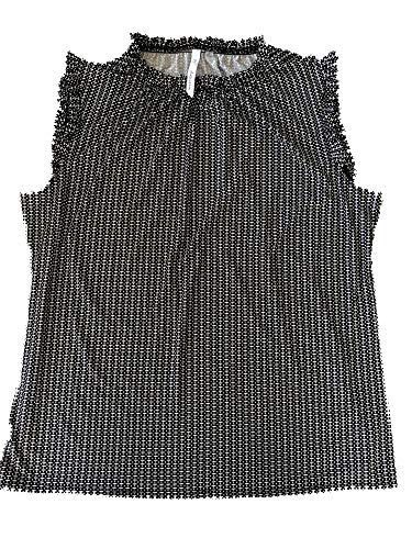 NY Collection Black Signature Blouse