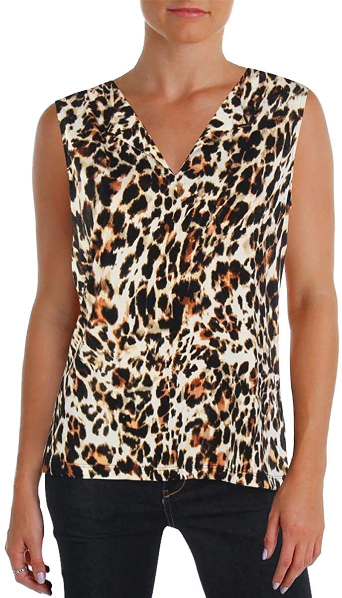 Calvin Klein Womens Premium Jeans Printed Premium Top