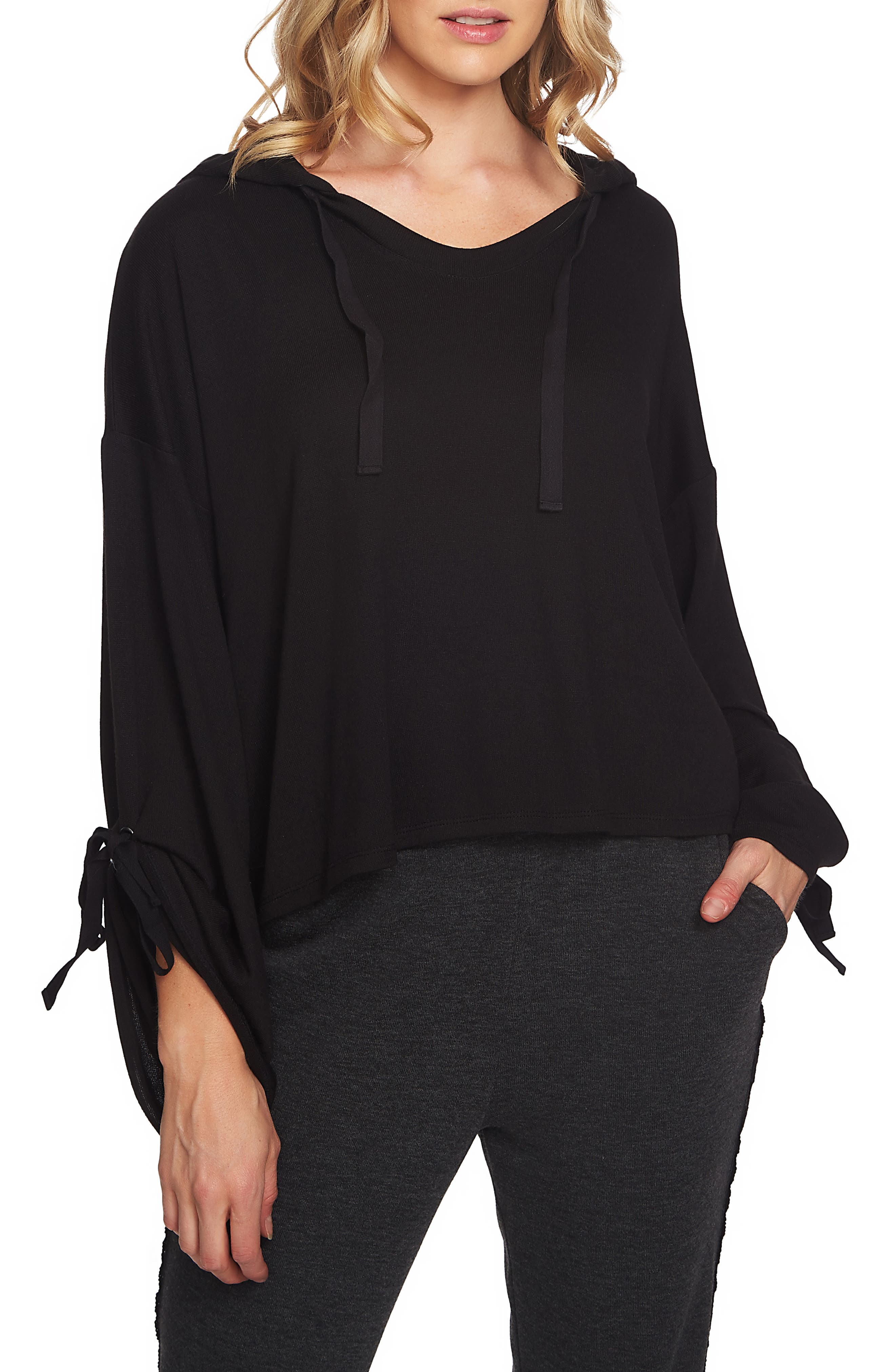 1.State Grommet-Sleeve Hoodie