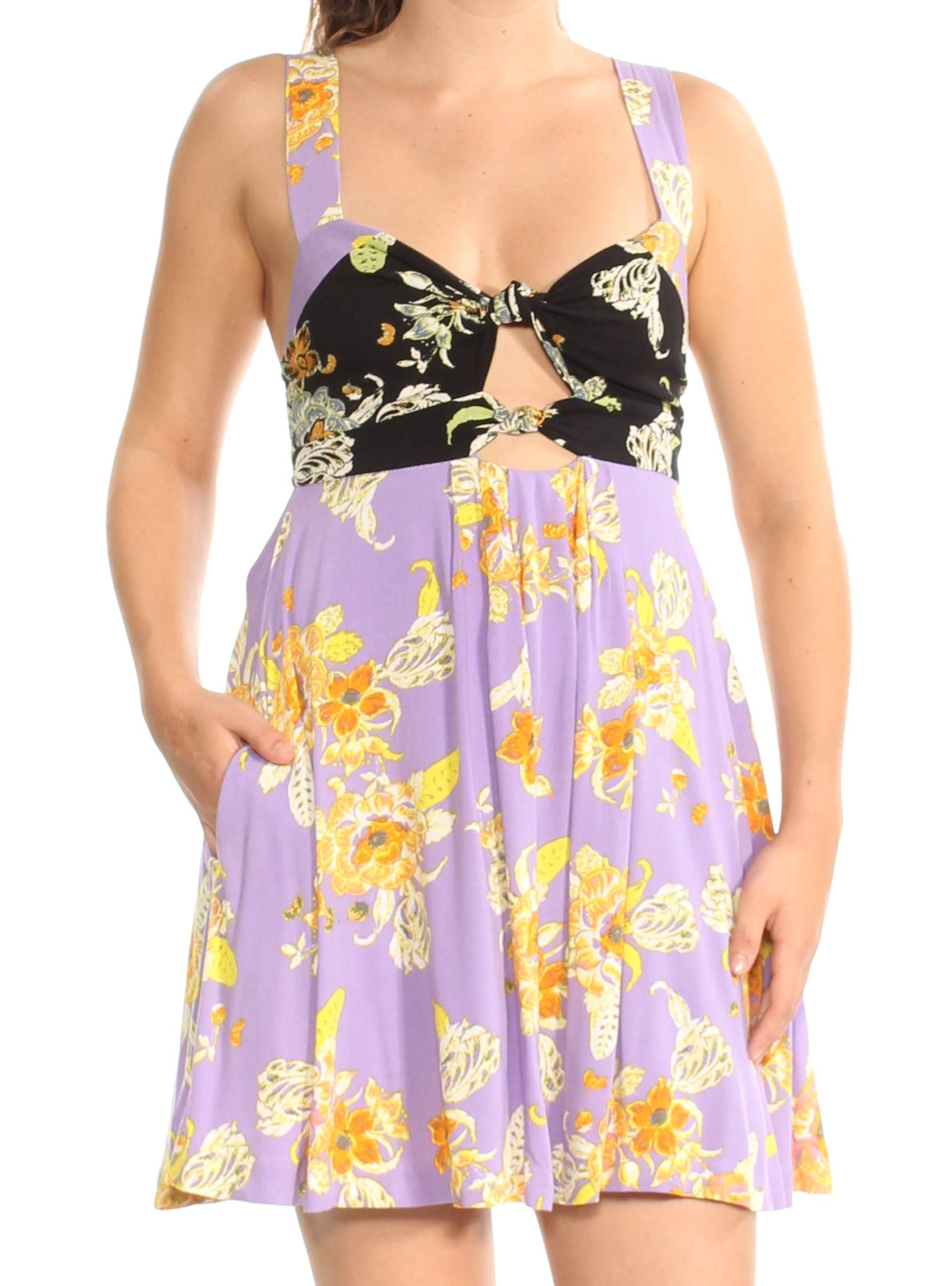 Free People Womens Baby It'S You Bandeau Floral Print Sundress