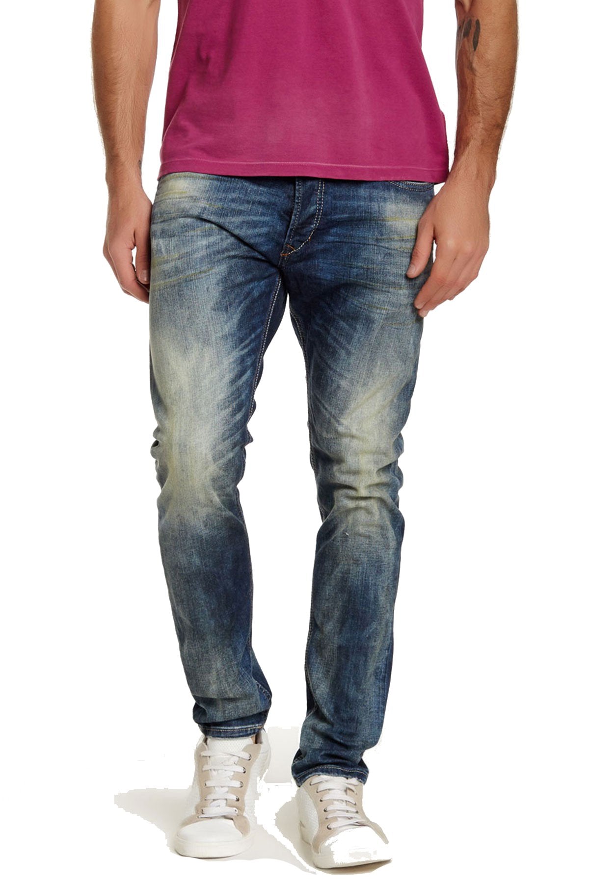 Diesel Tepphar Slim-Cut Carrot L.30 Jean 0827J Denim