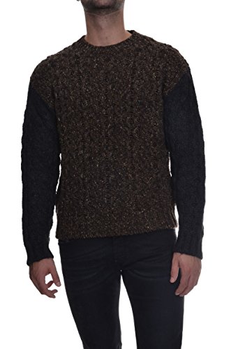 Diesel Men's K- Lona Sweater, Brown, Large