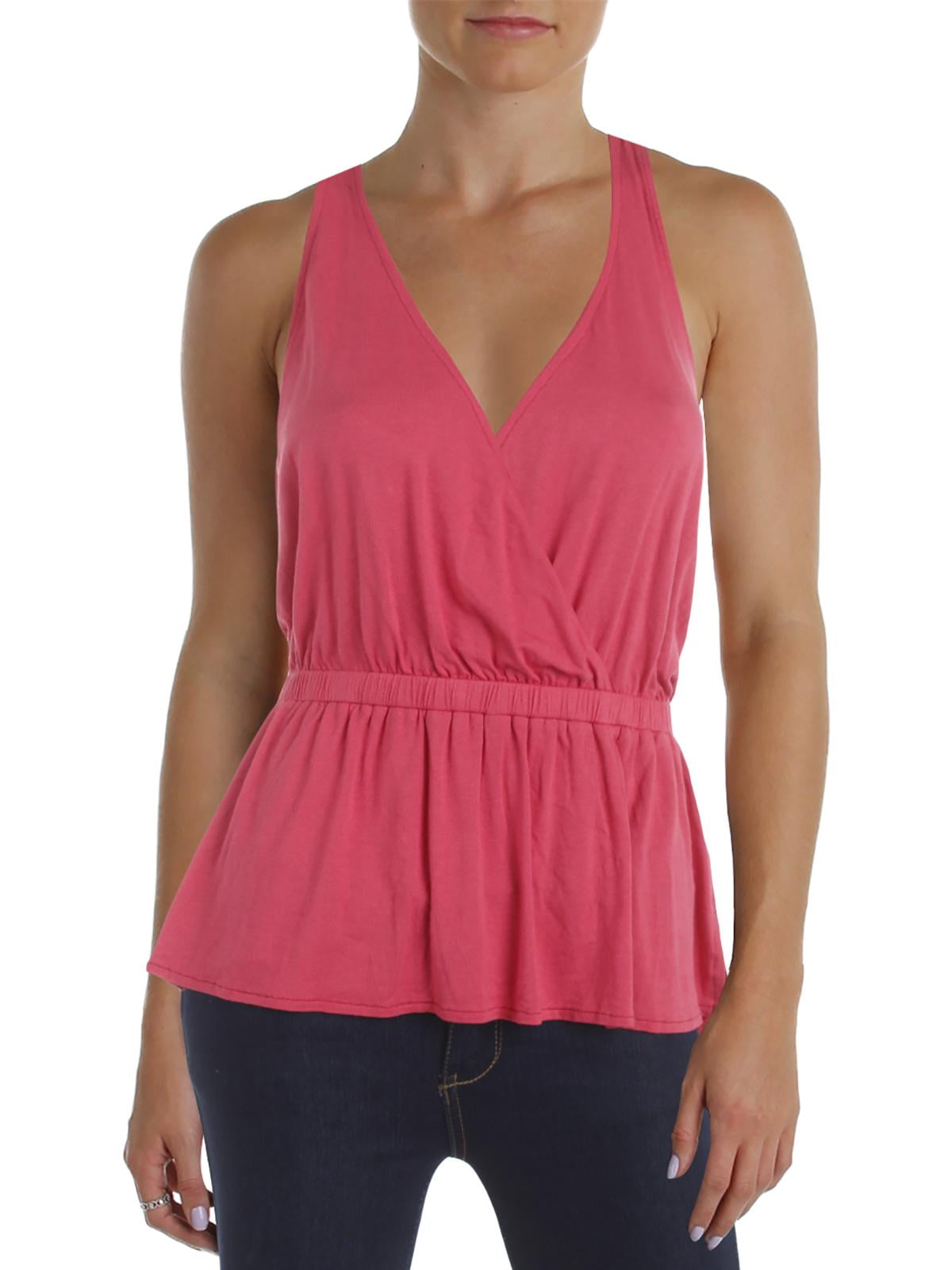 Free People Sky Heat Wave Peplum Tank Premium Top