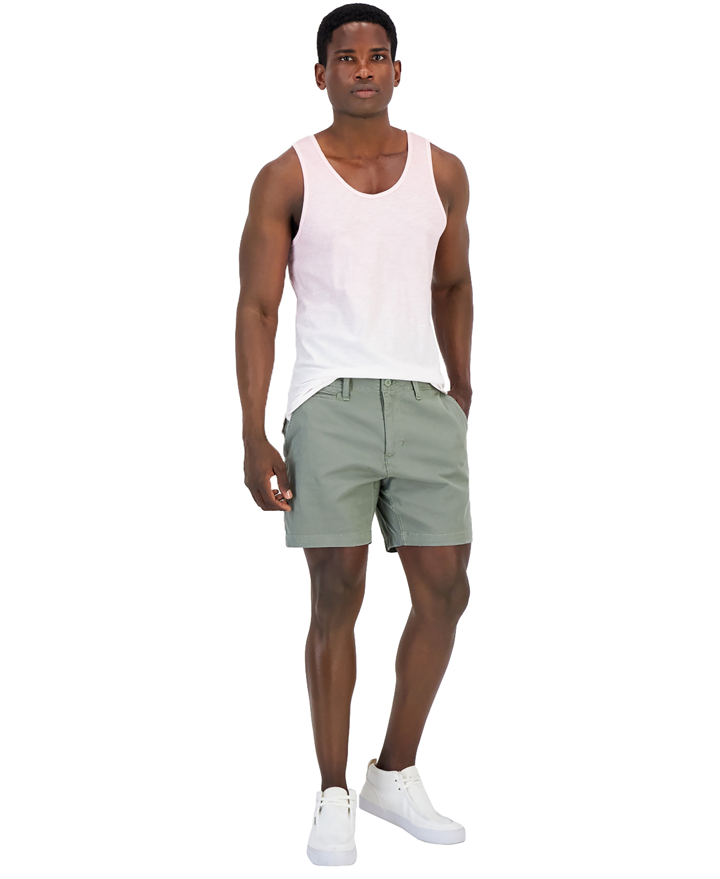 Men's Colin Flat Front 7" Chino Premium Shorts