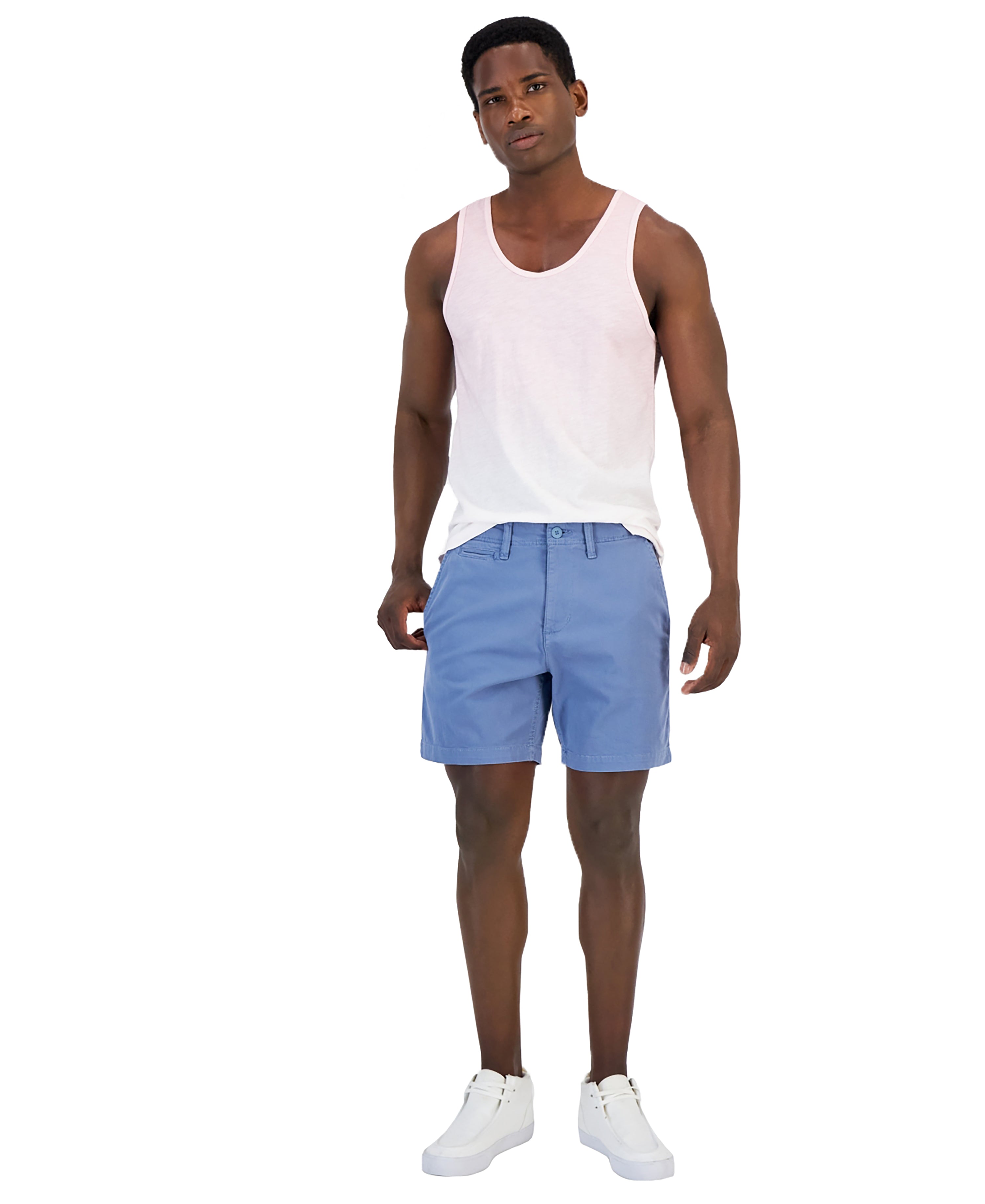Men's Colin Flat Front 7" Chino Premium Shorts