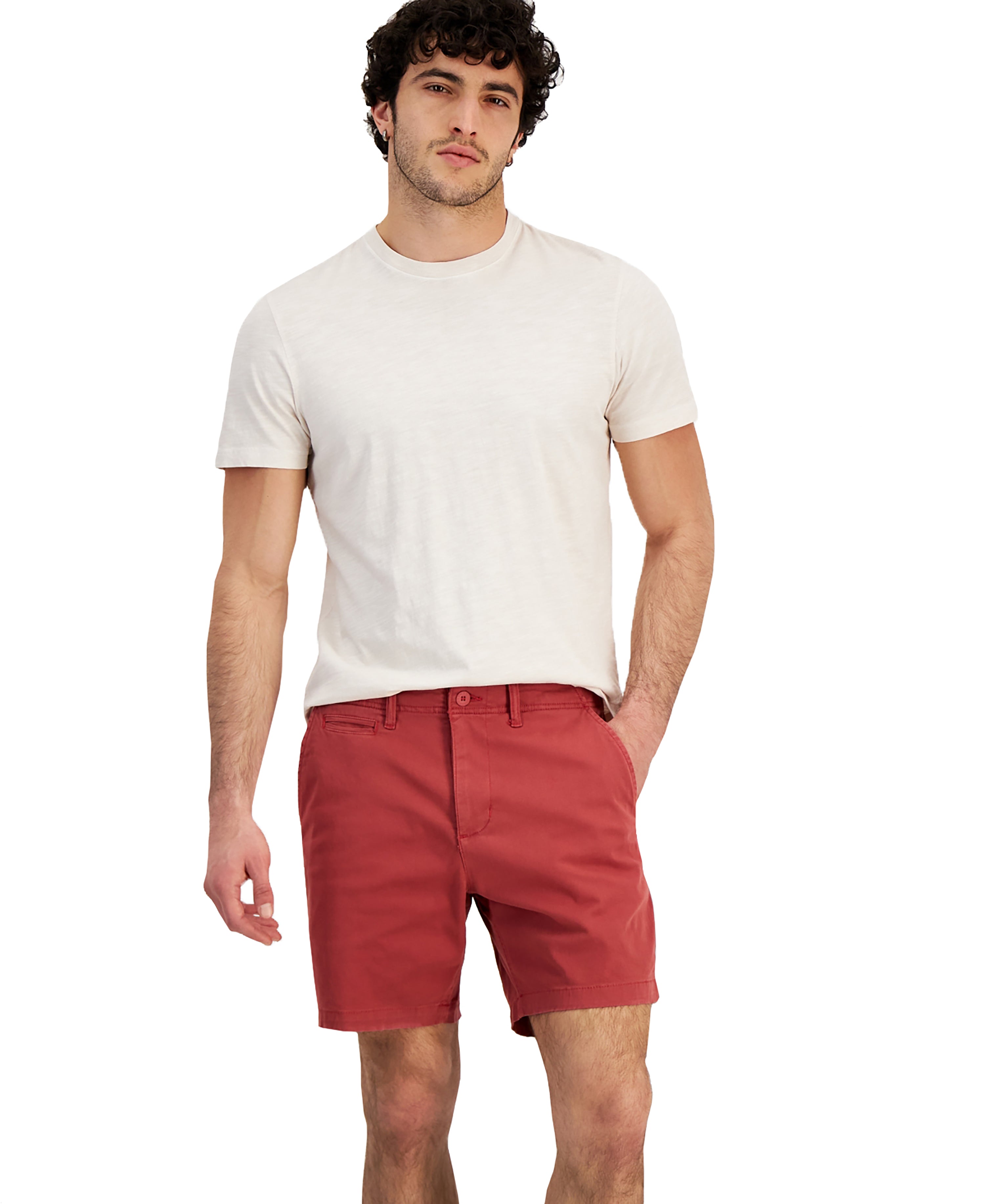 Men's Colin Flat Front 7" Chino Premium Shorts