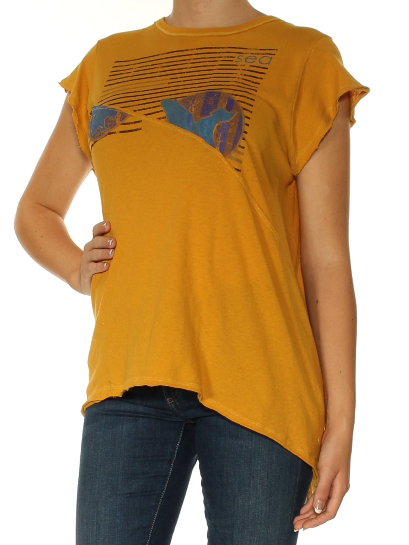 Free People Radio Rock T-Modern Shirt