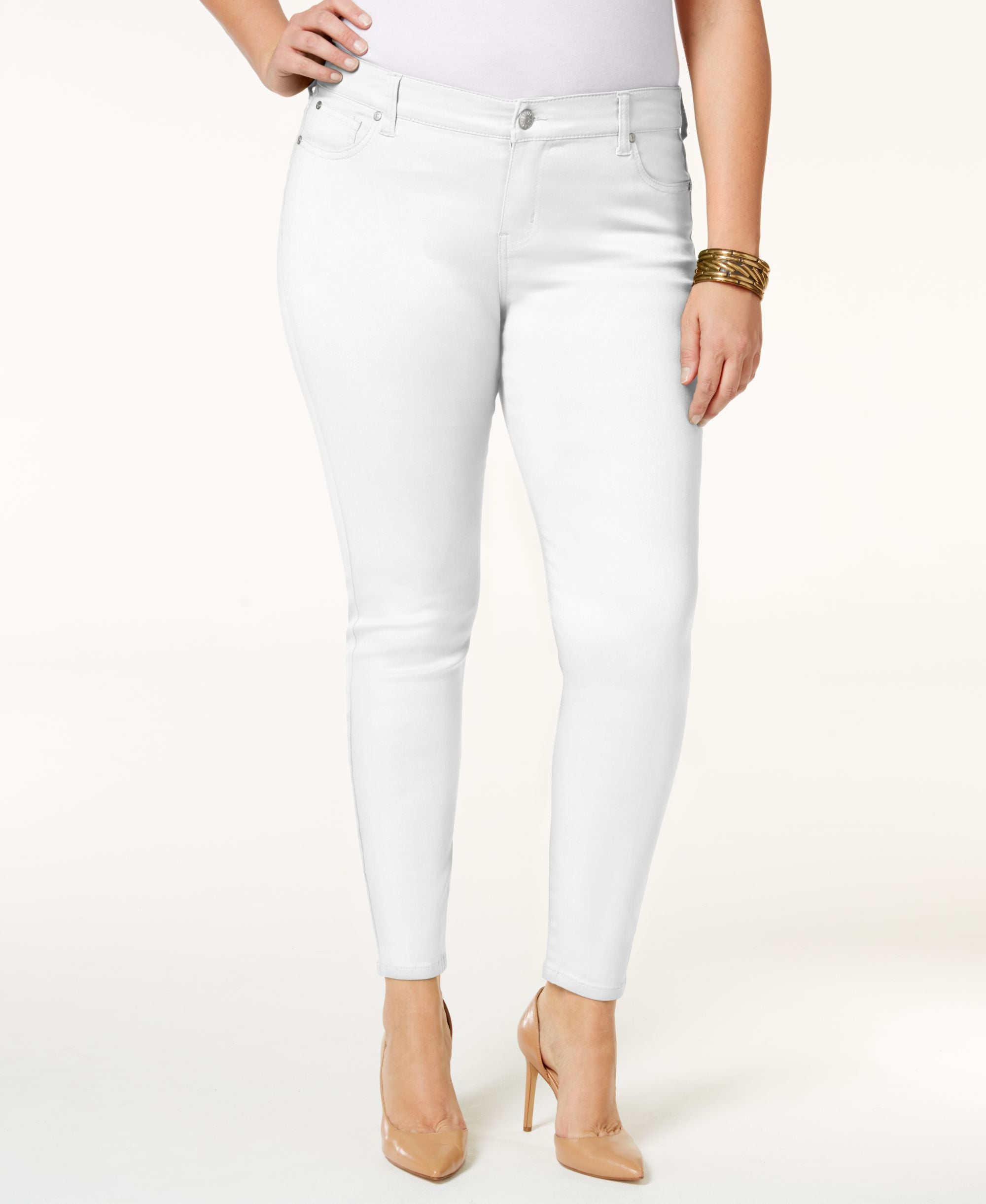 Celebrity Pink Modern Plus Size Colored Wash Skinny-Fit Premium Jeans