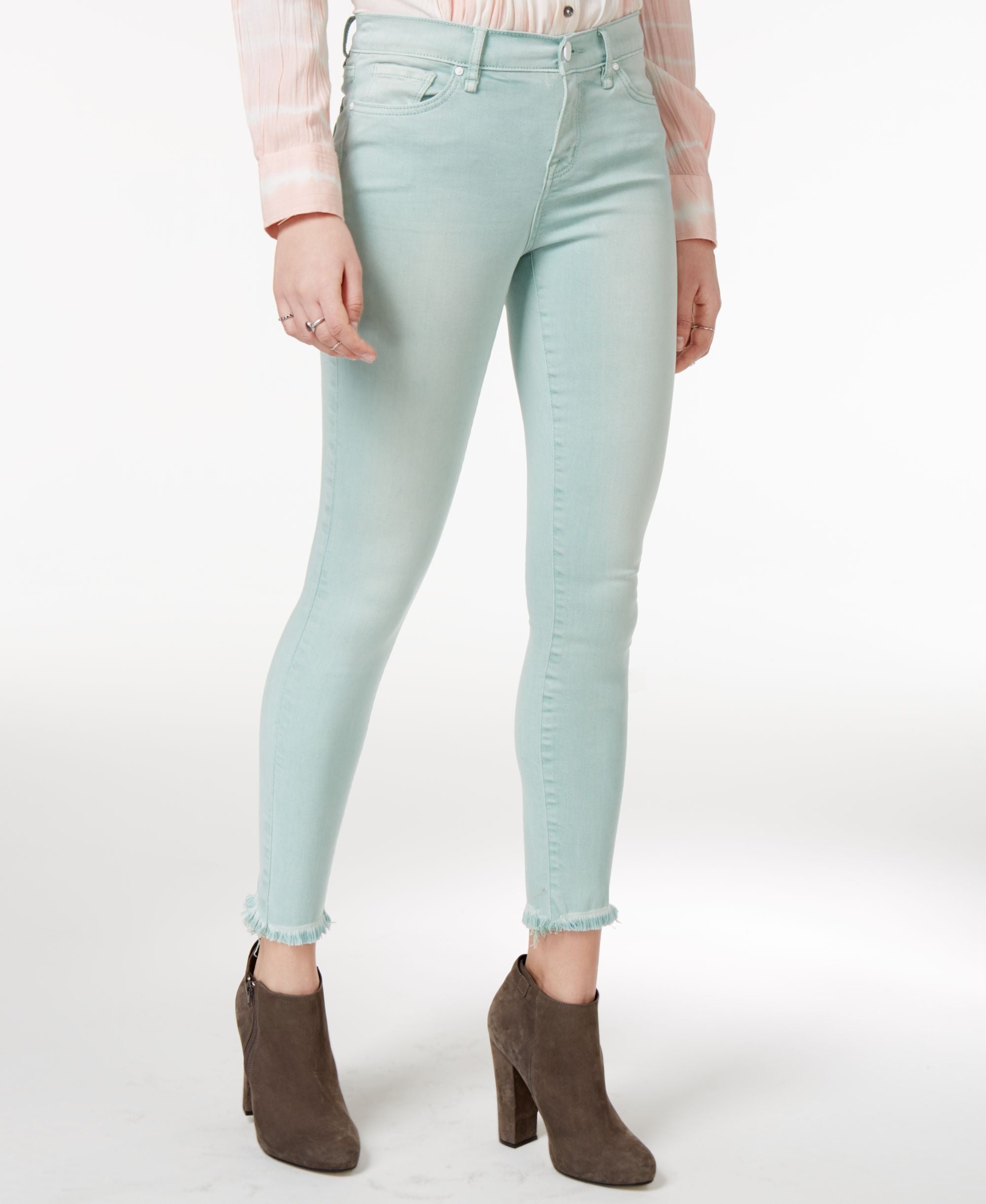 William Rast Cropped Skinny-Fit Premium Jeans