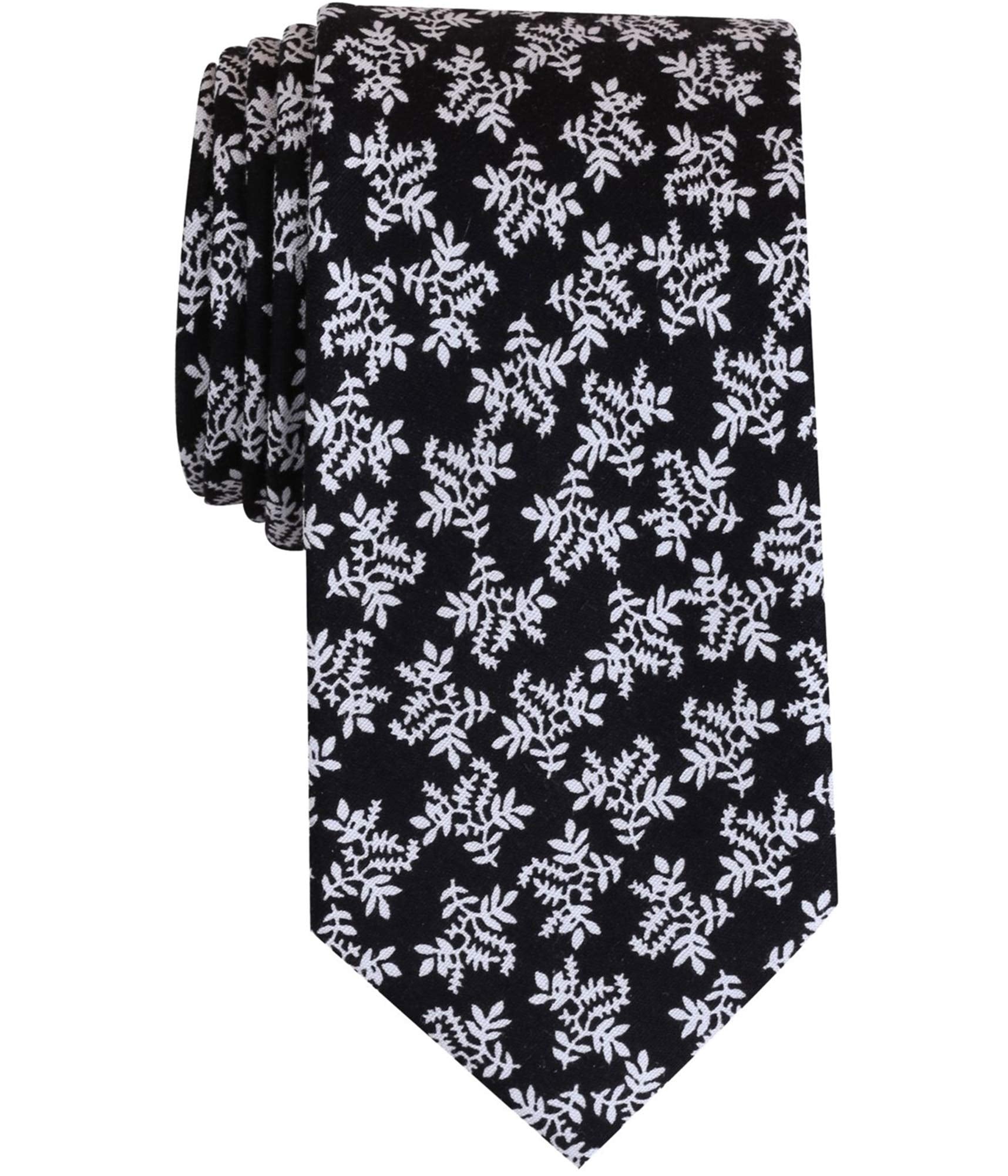Bar III Mens Graham Printed Slim-Cut Neck Tie