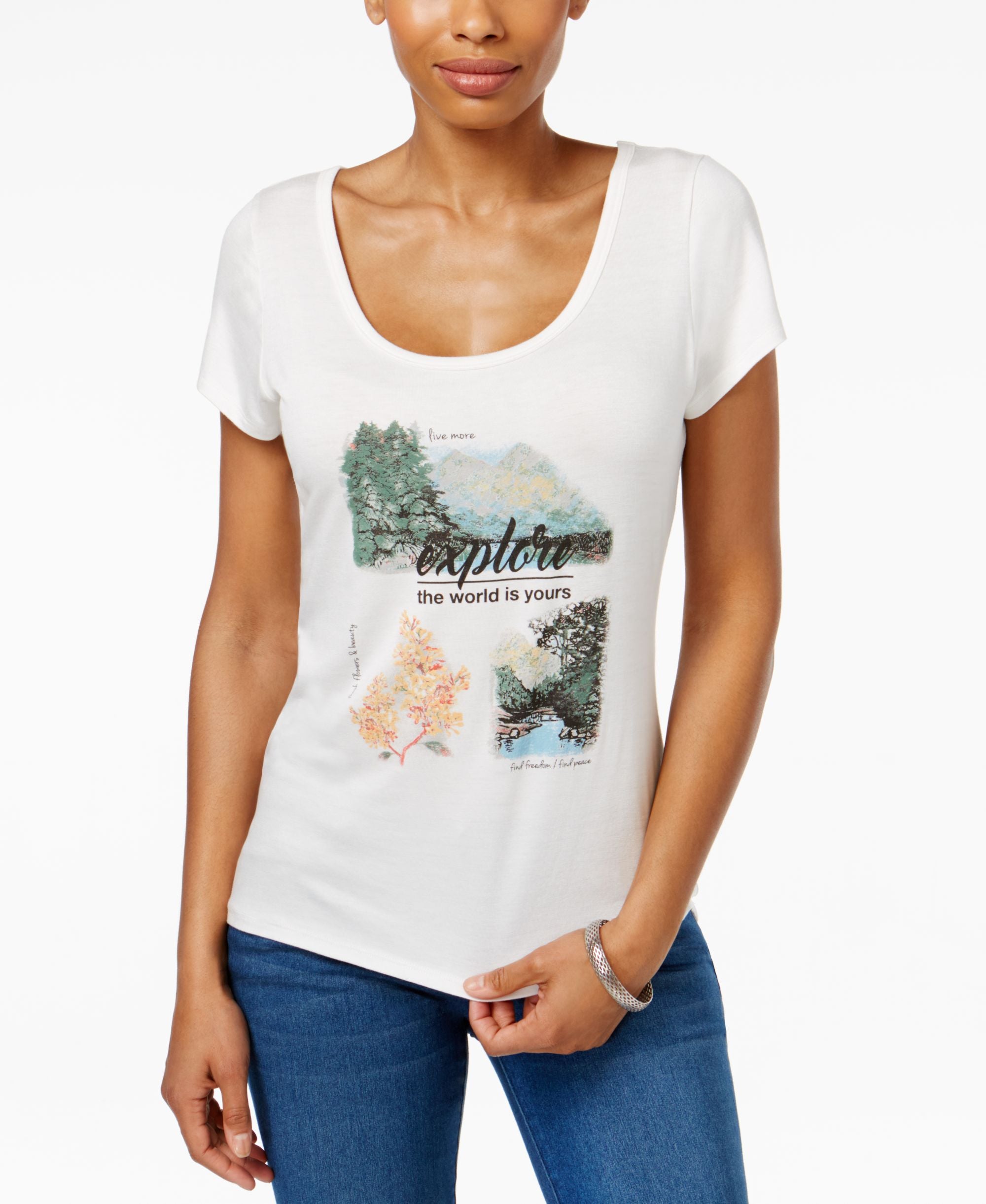 Jamie Layla Graphic Print T-Modern Shirt