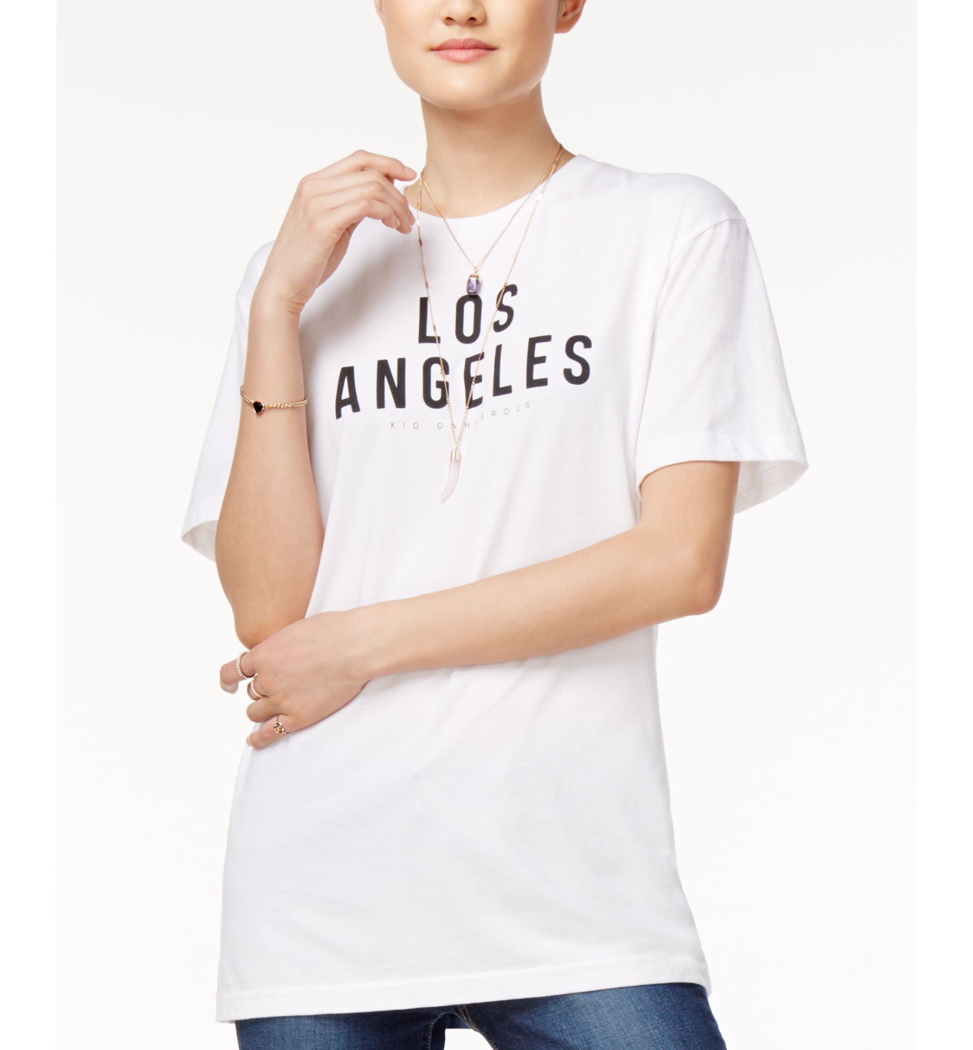 Kid Dangerous Los Angeles Graphic T-Modern Shirt