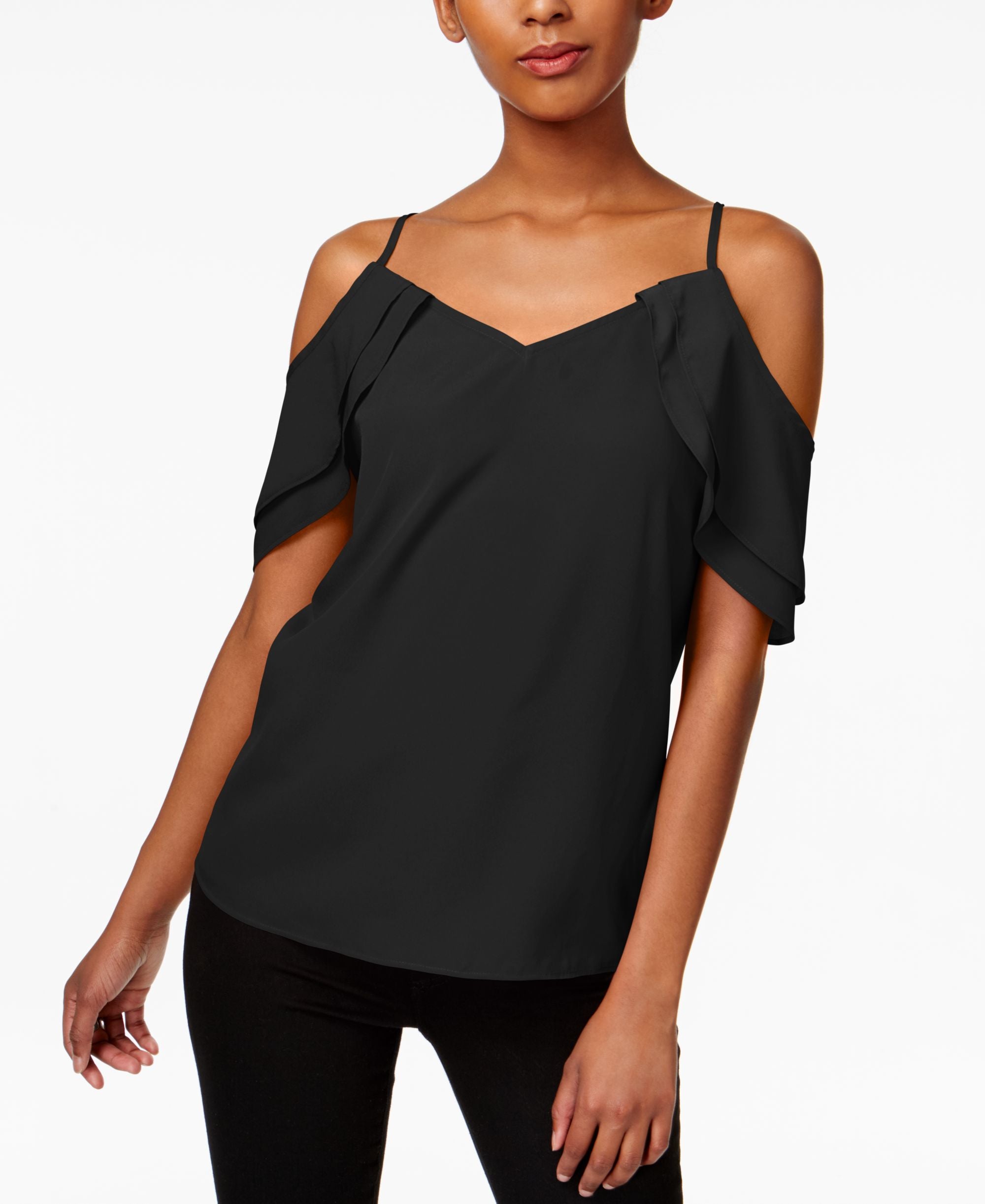BAR III Cold Shoulder Premium Top