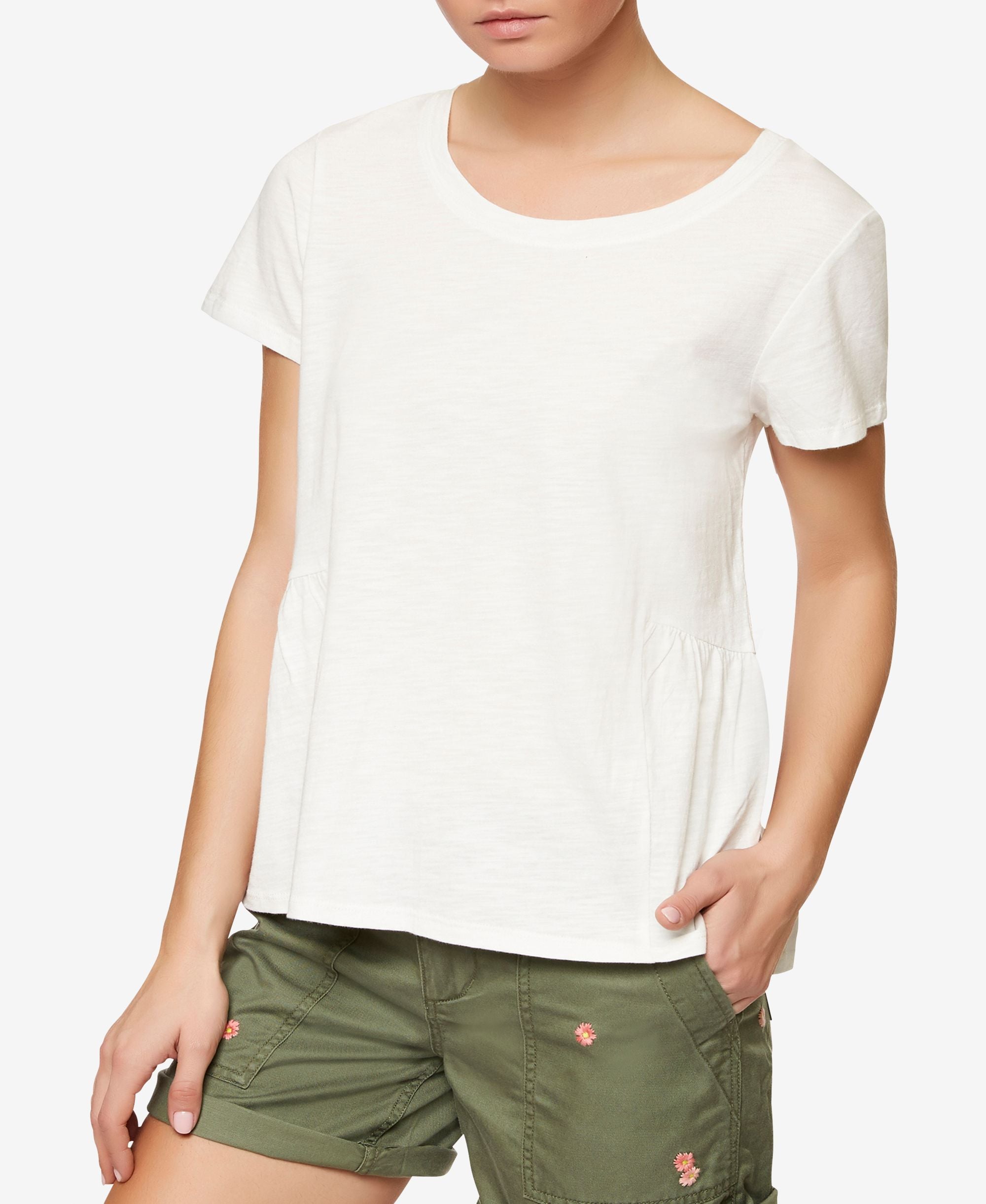 Sanctuary Off Duty Cotton T-Modern Shirt