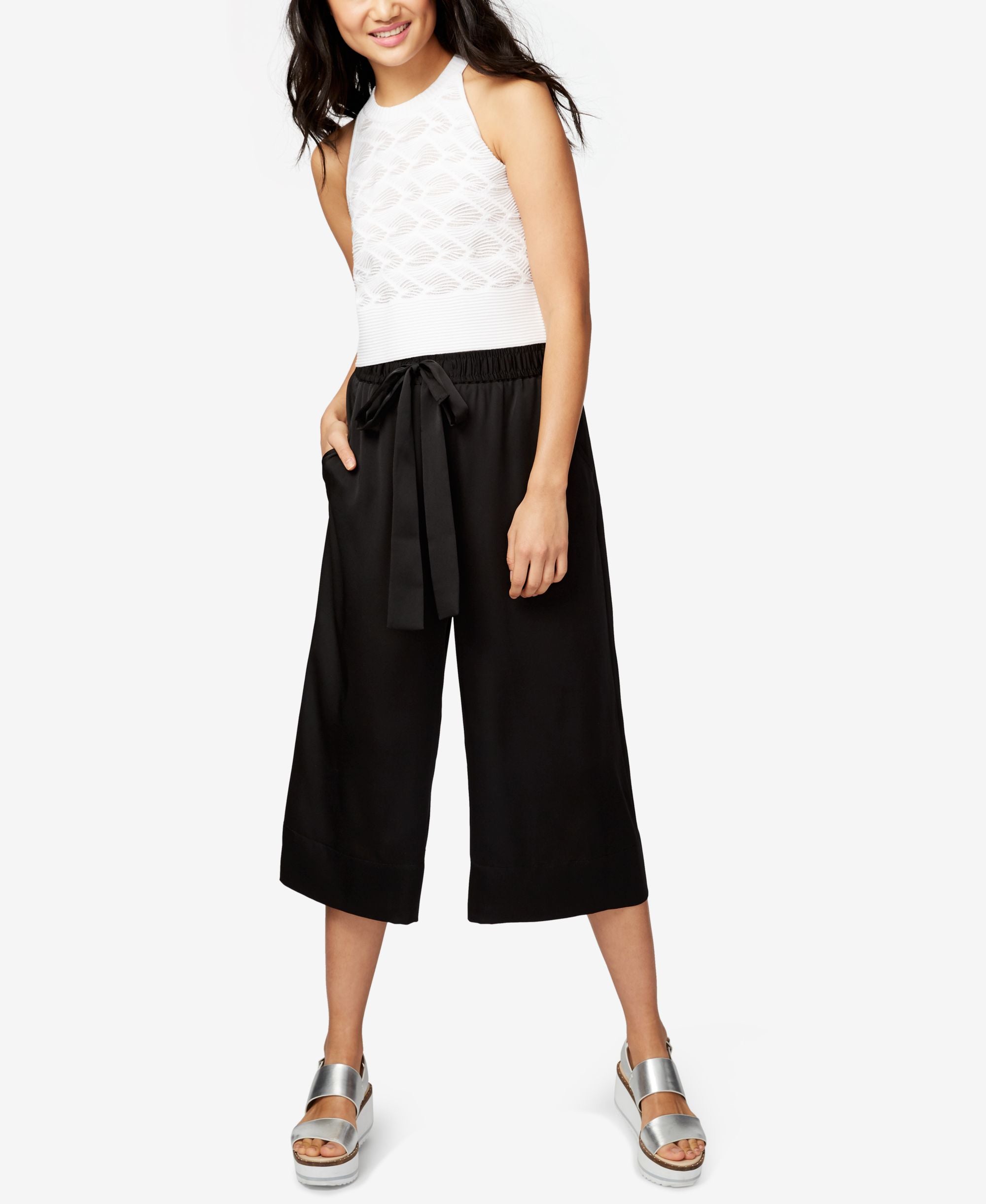 Rachel Rachel Roy Vicky Cropped Signature Pants