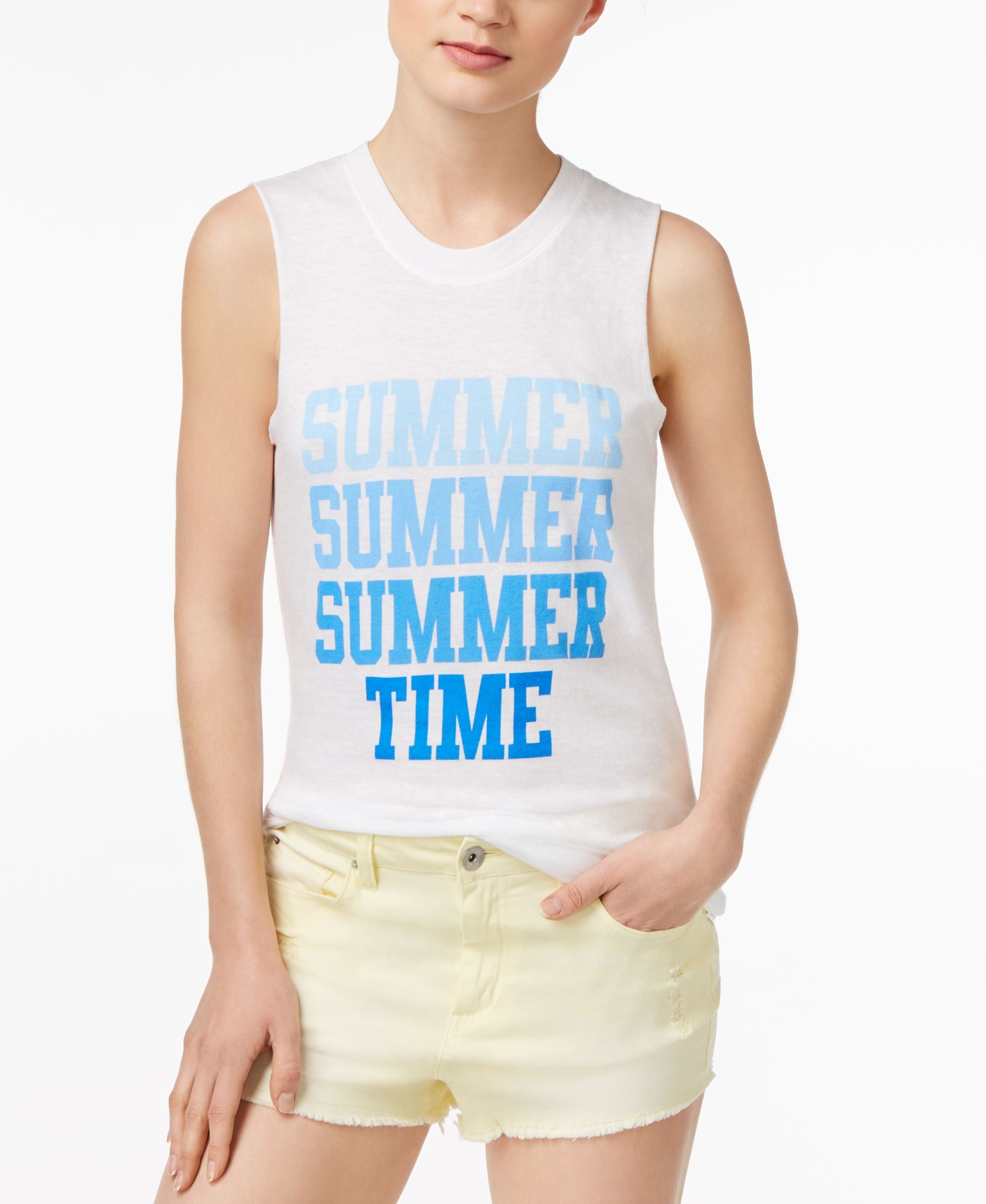 Suburban Riot Summer Time Graphic Tank Premium Top