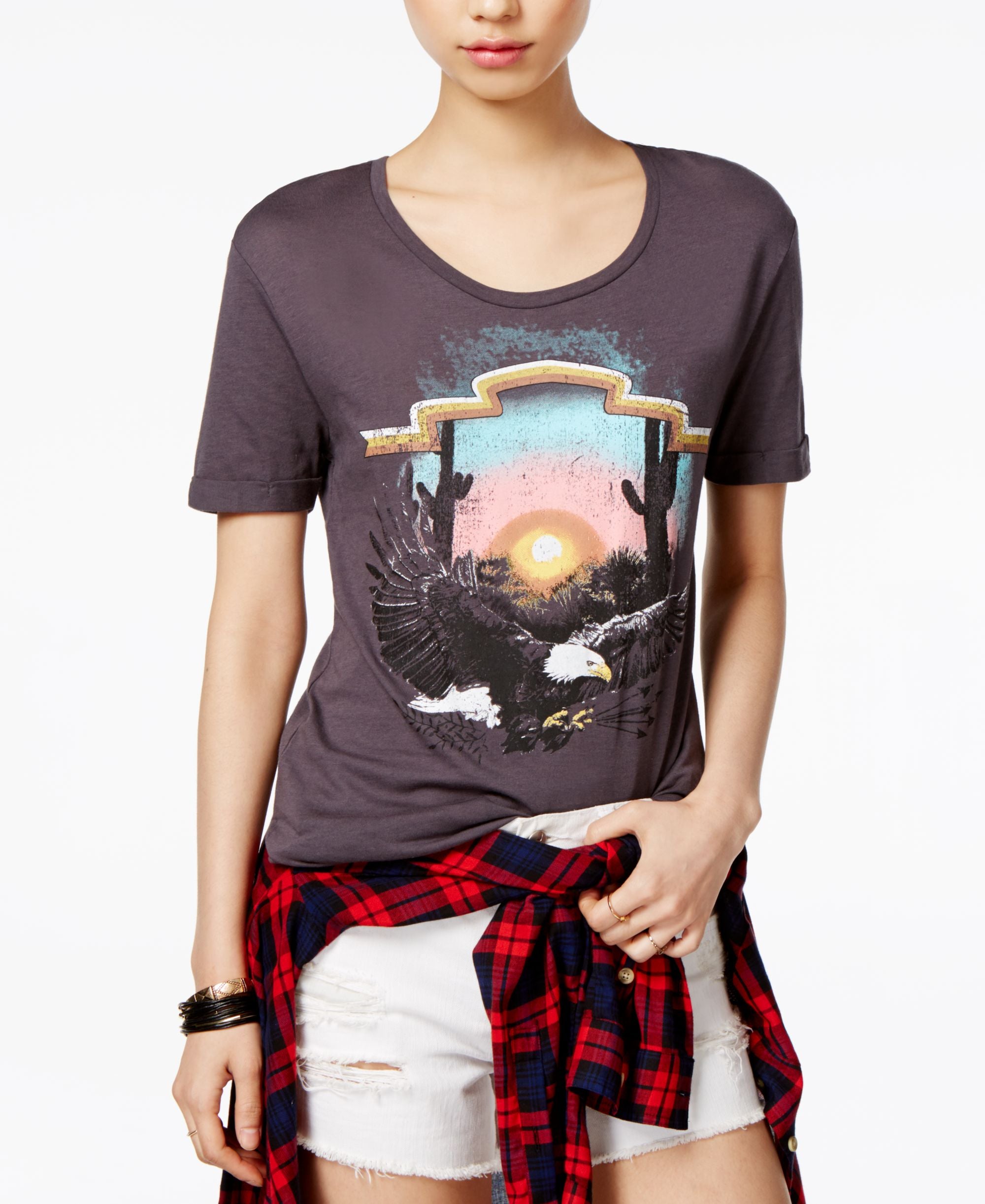 Carbon Copy Eagle Graphic T-Modern Shirt