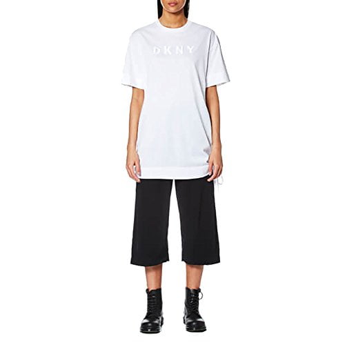 DKNY Short-Sleeve Crewneck T-Modern Shirt With Embroidered Logo