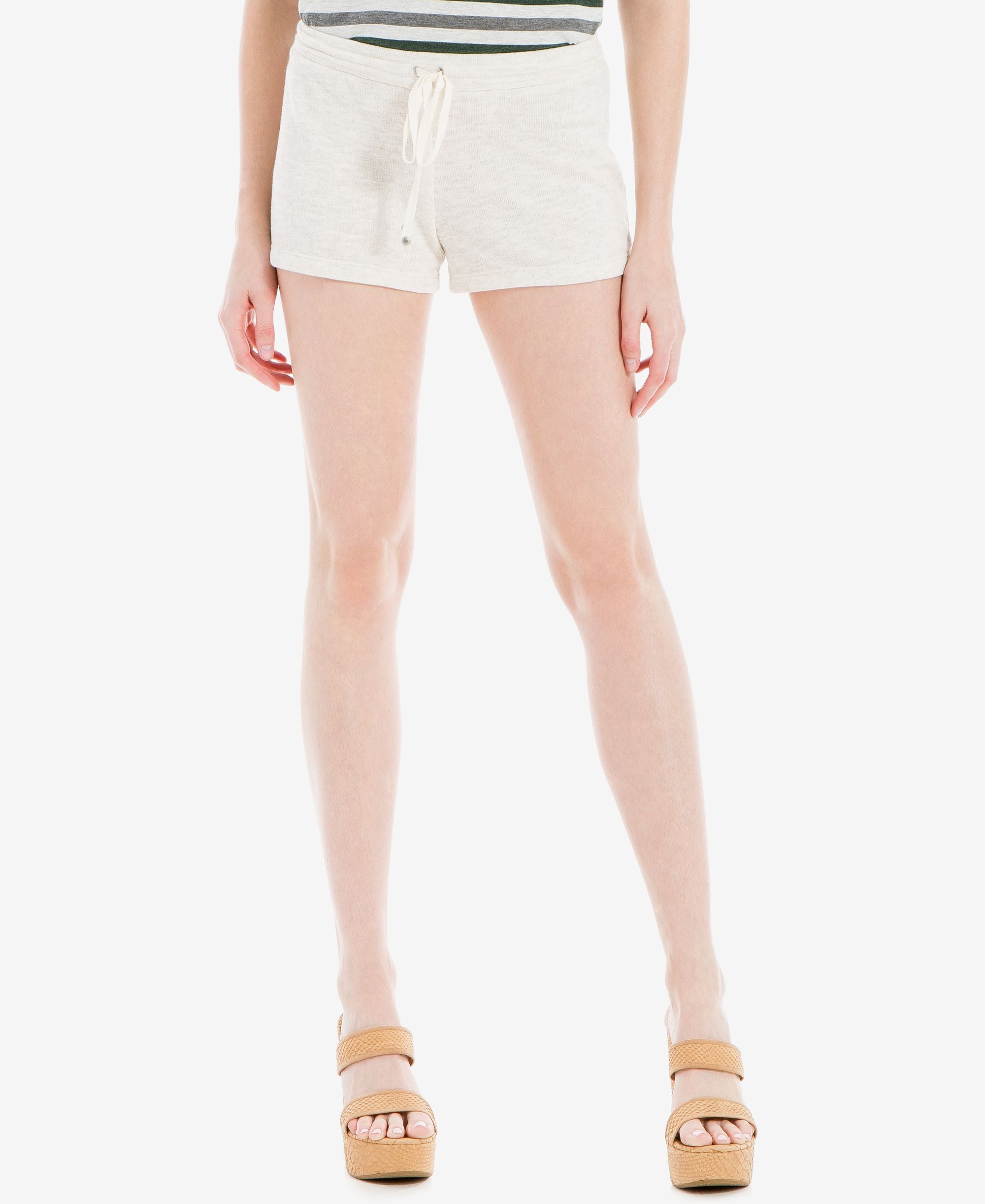 Max Studio London Drawstring Soft Premium Shorts