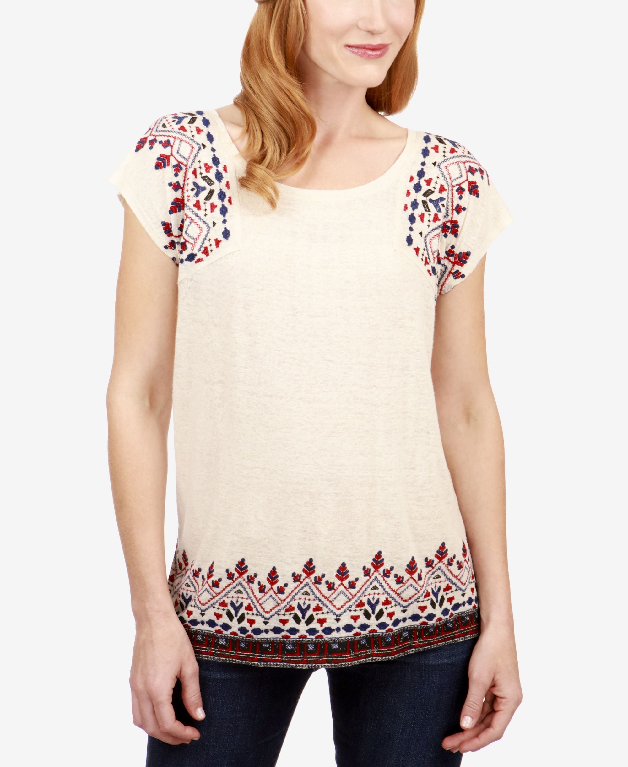 Lucky Brand Embroidered T-Modern Shirt