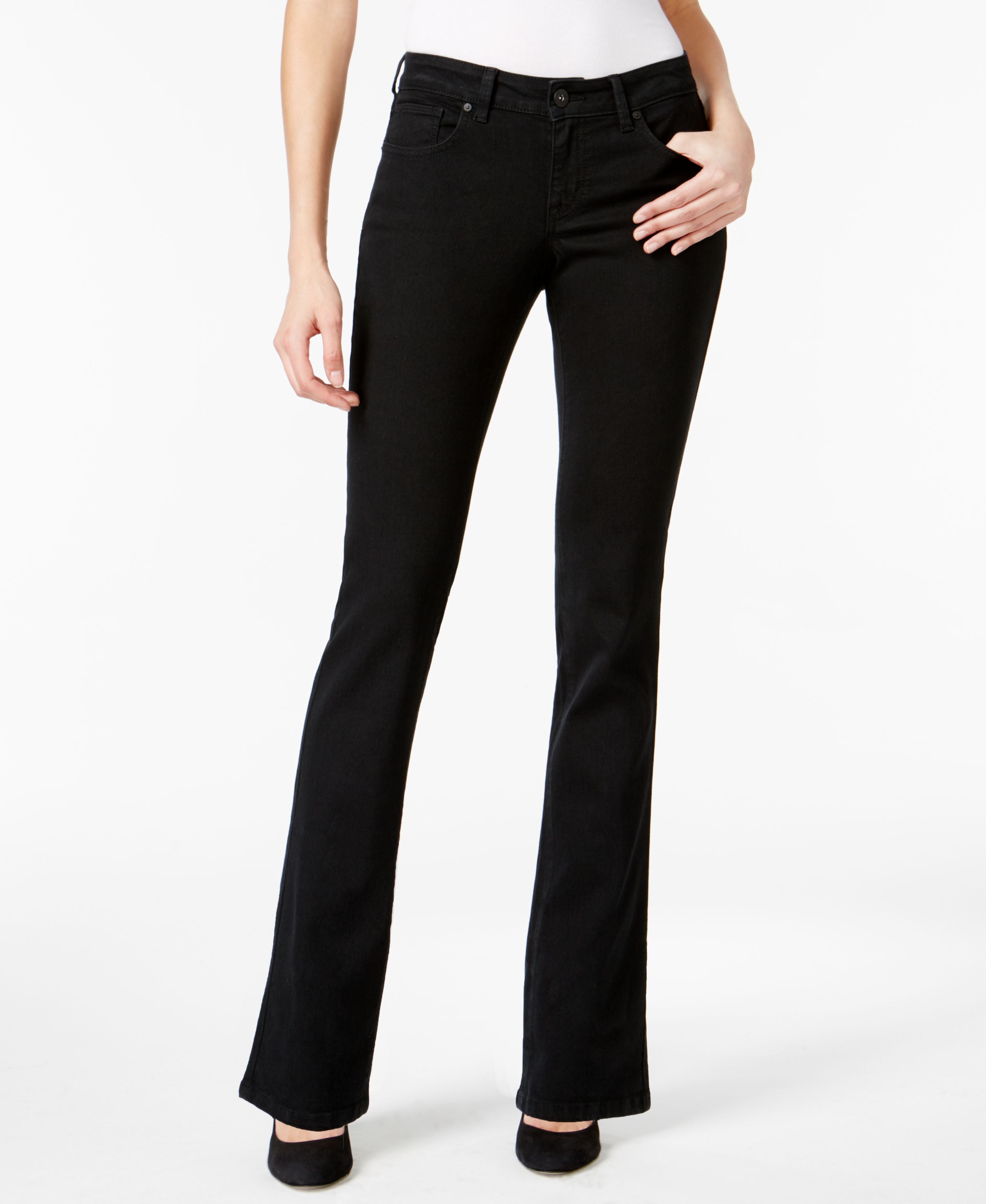 Women's Curvy-Fit Boot-Cut Premium Jeans in Regular and Long Lengths